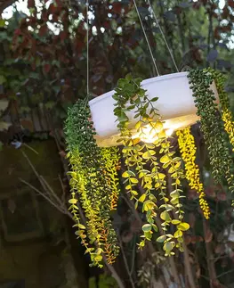 Vonkajšie závesné svietidlá Newgarden Newgarden Elba vonkajšie závesné LED, Ø 59 cm