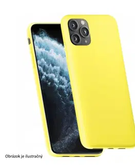 Puzdrá na mobilné telefóny Puzdro 3mk Matt Case pre Apple iPhone 13 Pro, žlté 3MK428934