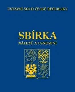 Právo ČR Sbírka nálezů a usnesení ÚS ČR, svazek 75 (vč. CD) - Ústavní soud ČR