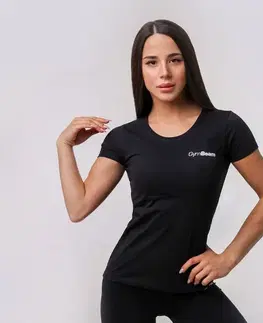 Tričká a tielka GymBeam Dámske tričko Basic Black  XL