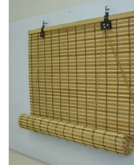 Rolety Gardinia Roleta bambusová JAVA prír./čokoláda, 60 x 160 cm