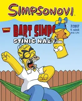 Komiksy Simpsonovi - Bart Simpson 7/2017 - Stínič názvu - Matt Groening