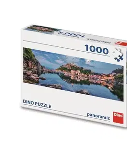 1000 dielikov Dino Toys Puzzle Ostrov Krk 1000 panoramic Dino