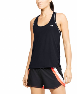 Dámske tielka Dámske tielko Under Armour Knockout Tank Lipstick - S