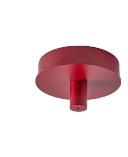 Vonkajšie závesné svietidlá Carpyen Vonkajšie LED svietidlo Montoya z hliníka, červená