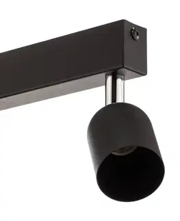 Bodové svetlá TK Lighting Stropné bodové svetlá Top, 4pl, podlhovasté čierna