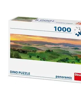 1000 dielikov Dino Toys Puzzle Príroda 1000 panoramic Dino