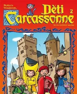 Rodinné hry Mindok Hra Carcassonne Deti Mindok