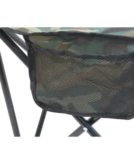 Outdoorové vybavenie Cattara Kempingová skladacia stolička Bari army, 49 x 39 x 84 cm