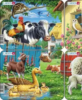 LARSEN puzzle Larsen Puzzle Puzzle Domáce zvieratká Larsen M5-ZZ