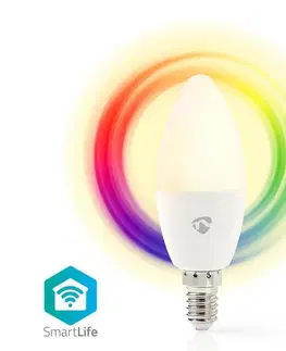 Žiarovky  SMART LED žiarovka WIFILC11WTE14, E14, farebná biela