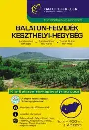 Geografia - ostatné Balaton-felvidék / Keszthelyi hegység 1 : 40 000 - Turistatérkép - Kolektív autorov