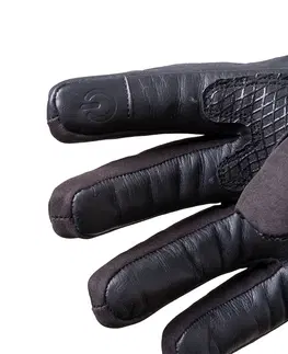 Zimné rukavice Vyhrievané moto a lyžiarske rukavice W-TEC HEATamo čierno-červená - S