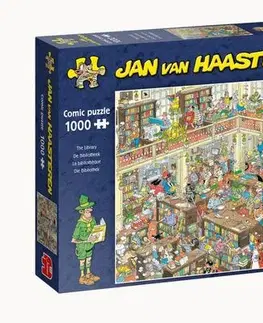 1000 dielikov TM Toys Puzzle Knižnica 1000 Jan van Haasteren