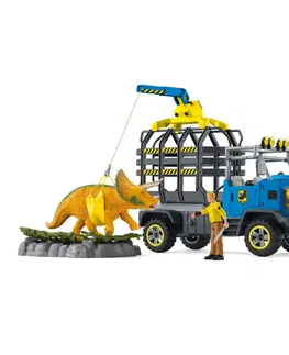 Hračky - figprky zvierat SCHLEICH - Misia - prevoz dinosaura