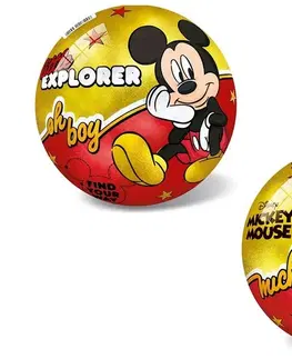 Hračky - Lopty a loptové hry MADE - Lopta Mickey golden days pearl, 23 cm