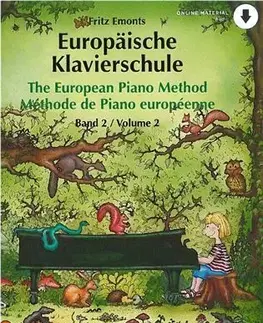 Hudba - noty, spevníky, príručky Europaische Klavierschule/The European Piano Method, Band 2 / Volume 2 - Fritz Emonts