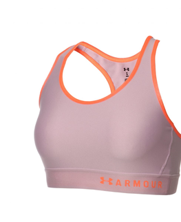 Dámske spodky Podprsenka Under Armour Mid Keyhole Halo Gray - S