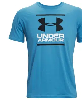 Pánske tričká Pánske tričko Under Armour GL Foundation SS T Thunder - M