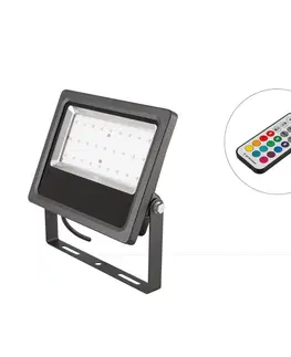 LED reflektory a svietidlá s bodcom do zeme EVN EVN LED reflektor LFA3099N Wallpainter RGB 30W