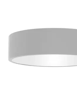 Svietidlá  Kúpeľňové stropné svietidlo CLEO 2xE27/24W/230V pr. 30 cm šedá IP54 