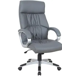 Otočné kreslá Kancelárska stolička CX 075 šedá