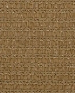 Stínící textilie Tieniaca plachta obdĺžniková HDPE 2 x 3,5 m Dekorhome Čierna