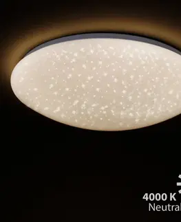 Stropné svietidlá Briloner Stropné LED 3226-016 efekt hviezdnej oblohy 49 cm