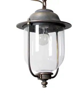 Vonkajšie závesné svietidlá K.S. Verlichting LINDAU závesná lampa s reťazovým zavesením