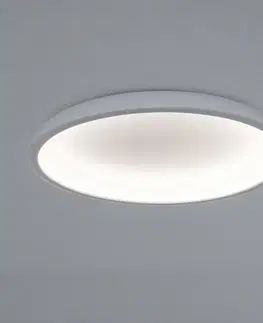Stropné svietidlá Stilnovo Stilnovo Reflexio stropné LED svetlo Ø 65 cm biela
