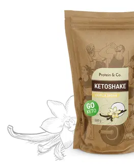 Ketodiéta Protein & Co. Ketoshake – proteínový diétny koktail Váha: 1 000 g, Zvoľ príchuť: Banana split