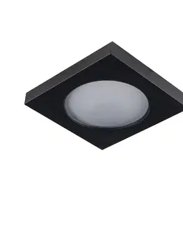 Moderné lampy Svietidlo FLINI IP44 DSL-B čierny štvorec