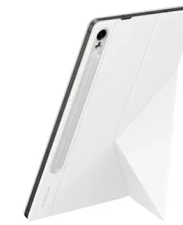 Puzdrá na mobilné telefóny Puzdro Book Cover pre Samsung Galaxy Tab S9 | S9 FE, white EF-BX710PWEGWW