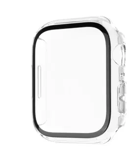 Príslušenstvo k wearables FIXED Pure ochranné púzdro s temperovaným sklom pre Apple Watch 44 mm, číra