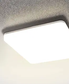 Vonkajšie stropné svietidlá Heitronic LED senzorové stropné svietidlo Pronto, hranaté, 33x33cm