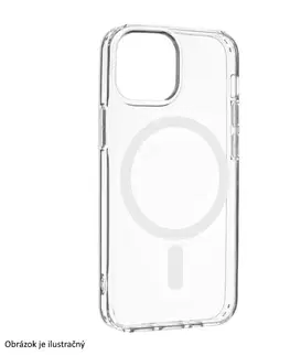 Puzdrá na mobilné telefóny FIXED MagPure Zadný kryt s podporou MagSafe pre Samsung Galaxy S24, transparetntné FIXPUM-1256