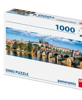 1000 dielikov Dino Toys Puzzle Hradčany 1000 panoramic Dino