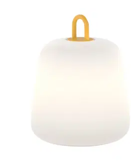 Vonkajšie dekoratívne svietidlá Wever & Ducré Lighting WEVER & DUCRÉ Costa 2.0 LED svietidlo opál/žltá