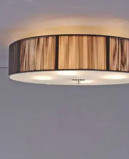 Stropne svietidla Klasické stropné svietidlo antracit 50 cm - lano