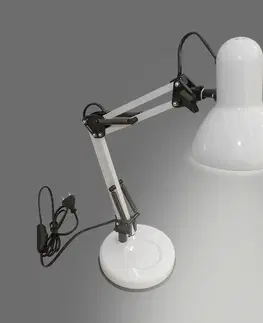 Moderné lampy Stolná lampa 2429A Biela
