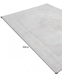 Koberce LuxD Dizajnový koberec Rex 350 x 240 cm béžový