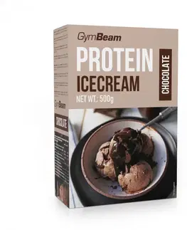 Zmesi na prípravu jedál GymBeam Proteínová zmrzlina Protein Ice Cream 500 g jahoda