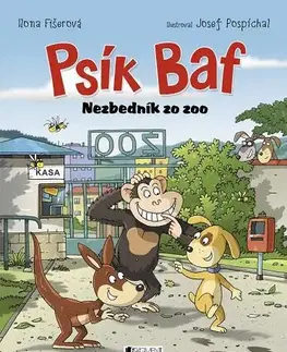 Dobrodružstvo, napätie, western Psík Baf – Nezbedník zo zoo - Ilona Fišerová,Josef Pospíchal