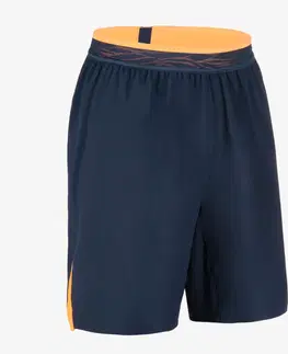 nohavice Futbalové šortky CLR modro-oranžové