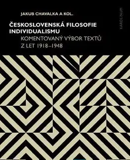 Filozofia Československá filosofie individualismu - Jakub Chavalka