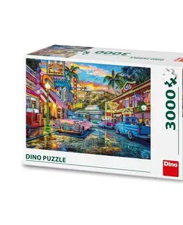 1000 dielikov Dino Puzzle Hollywood 3000 Dino FSC