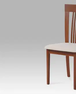 Jedálenské stoličky a kreslá Jedálenská stolička BC-3940 látka / drevo Autronic Buk