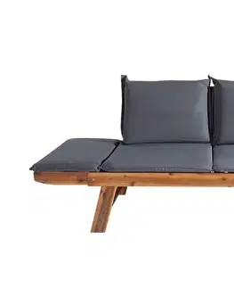 Záhradné lavice LuxD Dizajnová lavica Ocean skladacia / akácia