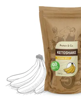 Ketodiéta Protein & Co. Ketoshake – proteínový diétny koktail Váha: 1 000 g, PRÍCHUŤ: Vanilla dream