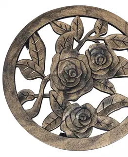 Stojany na kvetiny Vozíky pod kvetináč 6 ks bronz Dekorhome